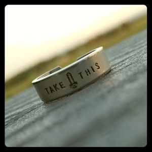 Adjustable Zelda sword ring